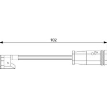Bosch Almparca Balata Fisi On Mercedes C219 W211 S211