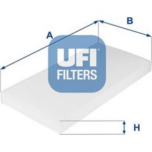 Ufi Almparca Polen Filtresi Corsa C 00-06COMBO C 01-10 Vectra C 02- Tigra 04- Signum 03-