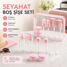 PratikBir 10 Parça Seyahat Sprey ve Boş Şişe Seti