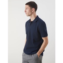 Lcw Vision Lacivert Polo Yaka Erkek Tişört