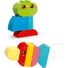 Toyfest LEGO Duplo Ilk 3'ü 1 Arada Yaratıcı Sevimli Hayvanlar