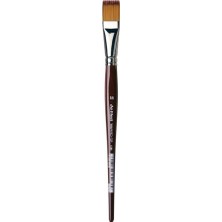 Da Vinci : 1381 Serisi : Vario Tip Sentetik Düz Uçlu Sulu Boya & Hobi Craft Fırçası : No: 16