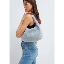 Mavi Mavi Logo Detaylı Denim El Çantası 1912061-70775