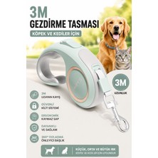 Floria Otomatik Köpek Kedi Gezdirme Tasması Ergonomik Kilitli Kayış