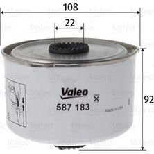 Valeo Almparca Yakit Filtresi Land Rover 276DT 306DT Discovery 3/4 L319 . Range Rover Sport 1/2 L320 R.r Sport 2 L320 13-