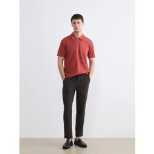 Lcw Vision Kahverengi Slim Fit Erkek Pantolon