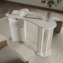 Klubeconcept Hünkâr Mimari Kavisli Ofis Masası Çalışma Masası 150 cm