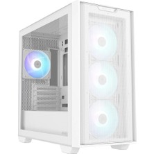 Asus A21 Plus Gamıng Fansız Mıd-Tower Pc Kasası Beyaz