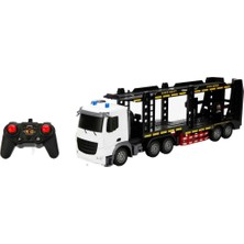 Toyfest 1:18 Suncon Sesli ve Işıklı USB Şarjlı Uzaktan Kumandalı Taşıyıcı Kamyon 50 cm