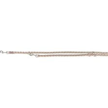 Trixie Cavo Ayarlanabilir Köpek Gezdirme Kayışı L - Xl, Pudra Pembesi - Kum Beji, 2 M x 18 mm