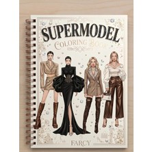 Farcy Supermodel Büyük Boy Boyama Kitabı