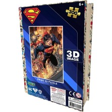 Toyfest Prime 3D - Superman 300 Parça Puzzle 35622 - Metal Kutu