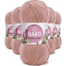 Asil Acar Home 5 Adet Cotton Lüks Yelek Tunik Kazak Bluz Hırka Ipi Yünü Pudra 97545