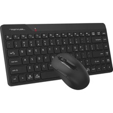 A4 Tech FG2200 Aır2 Kablosuz Multimedya Siyah Mini Q Klavye+Mouse