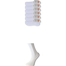 Asil Acar Home Beyaz Erkek Babet Çorap 6 Çift