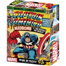 Toyfest Prime 3D Marvel Comics Captain America Puzzle 300 Parça