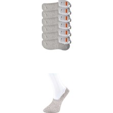 Asil Acar Home Gri Erkek Babet Çorap 6 Çift
