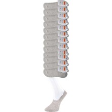 Asil Acar Home Gri Erkek Babet Çorap 12 çift