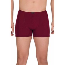 Asil Acar Home Erkek Modal Boxer Short Bordo 4488B - L