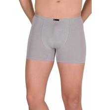 Asil Acar Home Erkek Modal Boxer Short Gri 4488B