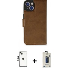 Pileli Store Pilelistore™ iPhone 14 Kılıf Siluet Işık Serisi - Siyah Bilvis Hayalet Cam Ekran Koruyucu + Shine Kamera Lens - Sh