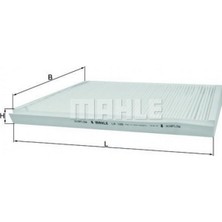 Mahle Almparca Polen Filtresi Mercedes W203 CL203 S203 C209 A209