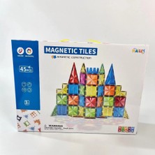 ENCO Mey Ithalat® SH40763 45 Parça Magnet Yıldız Elmas Seri Bloklar
