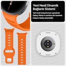Belirtilmemiş Galaxy 8 (40MM/44MM) 8 (46MM) Konforlu Yumuşak Rugged Silikon Kordon