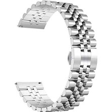 Belirtilmemiş Kordon 22MM Şeritli Metal Band 36