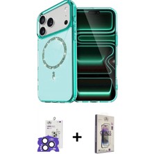Pileli Store Pilelistore™ iPhone 17 Pro Max Kılıf Kıvılcım Form Prime - Siyah Bilvis 3D Cam Ekran Koruyucu + Bilvis Titan Kamera Lens - Nlgy