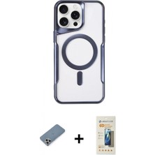 Pileli Store Pilelistore™ iPhone 11 Pro Max Kılıf Yadigar Klasik Özel Seri - Siyah 6d Mat Seramik Hayalet Nano Ekran Koruyucu + Metal Kamera Lens Koruma Cam - Gs