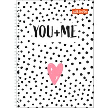 Mynote 17X24 cm Sert Kapak Spiralli Defter 4 Adet