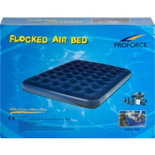 Proforce Büyük Şişme Yatak Elektrik Pompalı 198X147X23 cm