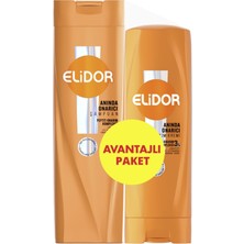 Elidor Anında Onarıcı Şampuan 400 ml + Saç Kremi 200 ml 2 Adet