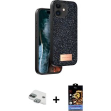 Pileli Store Pilelistore™ iPhone 11 Kılıf Vadi Klasik Serisi - Siyah Buffer Hayalet Cam Ekran Koruyucu + Pers Alüminyum Kamera Lens - Yl