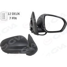 GVA Almparca Diş Dikiz Aynasi Sağ Elektrikli Isitmali Sensorlu Astarli Dacia Duster 18- 12H7P VM-6805EHPSR
