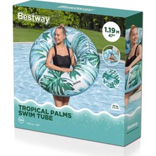 Bestway Tropical Palmiye Yetişkin Simit (36237) 4 Adet