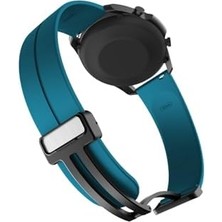 Belirtilmemiş - 5 /lite Kordon Magnetli Ayarlanır Silikon Kordon 22MM
