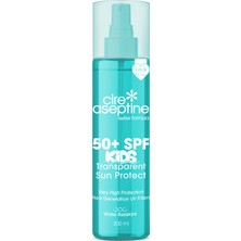 Cire Aseptine 50SPF Şeffaf Çocuk Güneş Koruyucu 200 ml 3 Adet