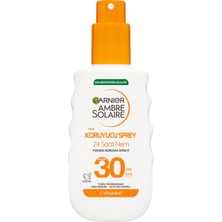 Garnier Ambre Solarie 24 Saat Nem Veren Yüksek Koruyucu Sprey Spf 30 150 ml 4 Adet