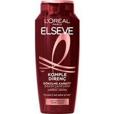 Elseve Komple Direnç Dökülme Karşıtı Bakım Şampuanı 400 ml 2 Adet