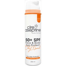 Cire Aseptine 50SPF Mineral Filtreli Güneş Koruyucu 200 ml 2 Adet