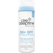 Cire Aseptine Yüz Güneş Koruyucu Günlük Nemlendirici SPF50 50 ml