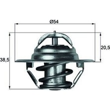 Mahle Mixdepo Termostat Seat Cordoba 6l2 83C