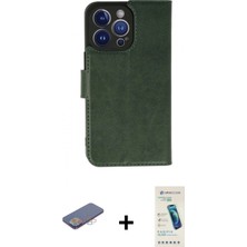 Pileli Store Pilelistore™ iPhone 13 Pro Max Kılıf Siluet Işık Serisi - Şeffaf Pasifik Cam Ekran Koruyucu + Renkli Kamera Lens Koruma Cam - Pe