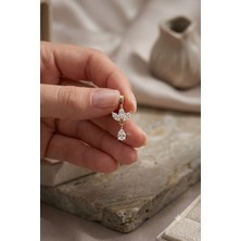 925 Ayar Gümüş Papatya Silver Minimal Taşlı Charm Kolye Ucu Çeşitleri