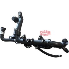 Sagemfrans Motor Su Hortumu Flanşı Opel Astra L-Corsa F-Mokka Zafıra Lıfe--Vıvaro C / Peugeot 208-308-301-3008-