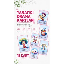 Yogatoon Kids World Çocuklar için Yaratıcı Drama & ifade Kartları – Gelişim Destekleyici Eğitim Seti 18’li