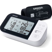 Omron M7 HEM-7361T-EBK Koldan Ölçer Çift Hafızalı Tansiyon Aleti Üst Kol Ölçüm Cihazı