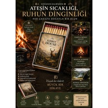 The Kibrit House Wild Nature Koleksiyonu Dekoratif Kibrit Kutusu – Kamp, Şömine ve Doğa Temalı Özel Tasarım Kibritler